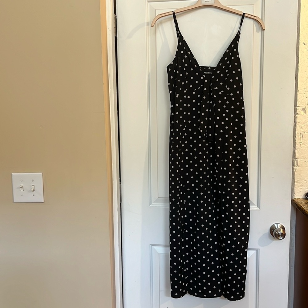 Nasty gal polka dot maxi